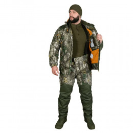 Костюм зимовий мисливський мембранний куртка та штани Camotec™ Hitpoint Pro StormWall