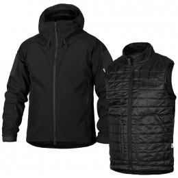 Чоловічий всесезонний тактичний комплект 2в1 Camotec Stalker 2.0 SoftShell з жилеткою LoftLiner