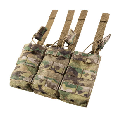 Тактичний потрійний підсумок Camotec Triple Magazine Pouch для магазинів AK/AR
